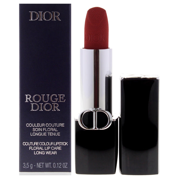 Christian Dior Rouge Dior Couture Velvet Lipstick - 772 Classic Rosewood by Christian Dior for Women - 0.12 oz Lipstick (Refillable)