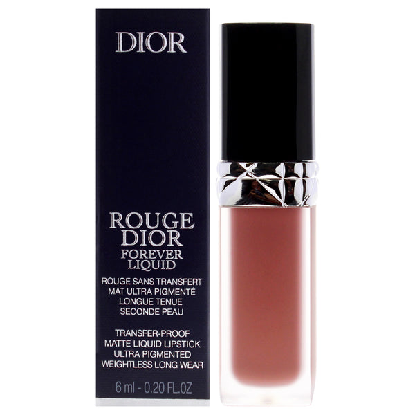 Christian Dior Rouge Dior Forever Liquid Matte Lipstick - 300 Forever Nude Style by Christian Dior for Women - 0.2 oz Lipstick