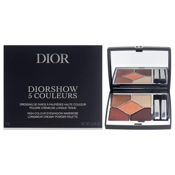 Christian Dior Diorshow 5 Couleurs Eyeshadow Palette - 439 Copper by Christian Dior for Women - 0.24 oz Eye Shadow