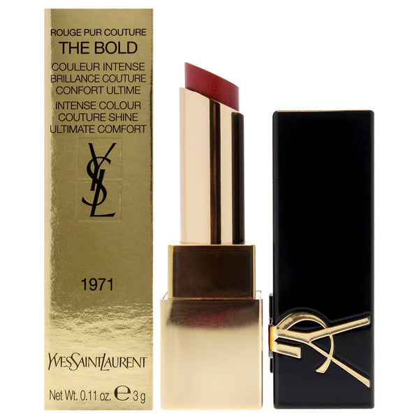 Yves Saint Laurent Rouge Pur Couture The Bold Lipstick - 1971 Rouge Provocation by Yves Saint Laurent for Women - 0.11 oz Lipstick
