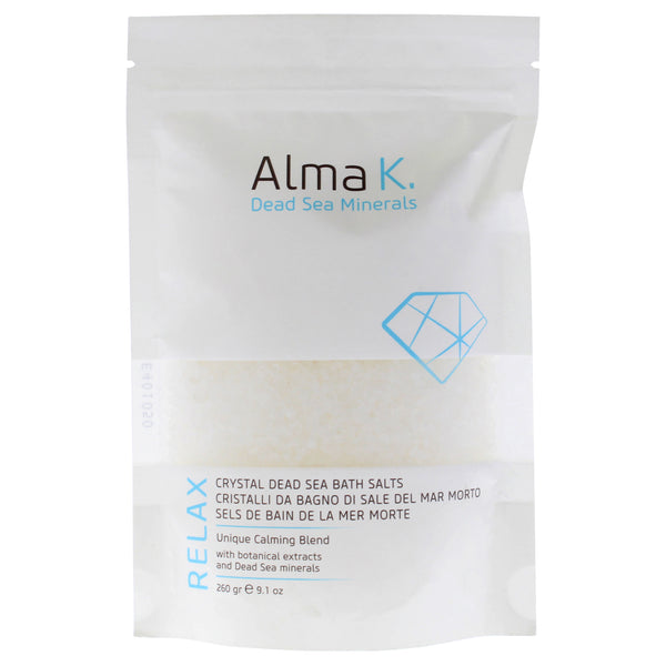 Alma K Crystal Dead Sea Bath Salts by Alma K for Women - 9.1 oz Bath Salt