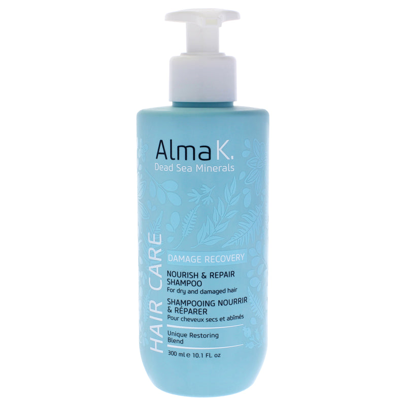 Alma K Nourish and Repair Shampoo by Alma K for Women - 10.1 oz Shampoo