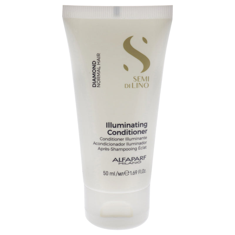 Alfaparf Milano Semi Di Lino Diamond Illuminating Conditioner by Alfaparf Milano for Unisex - 1.69 oz Conditioner