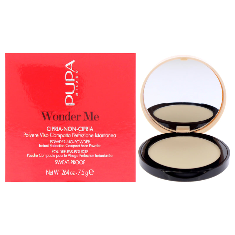 Pupa Milano Wonder Me Powder No Powder - 009 Banana by Pupa Milano for Women - 0.26 oz Powder