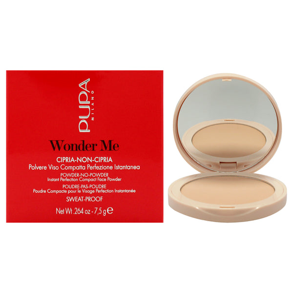Pupa Milano Wonder Me Powder No Powder - 030 Warm Beige by Pupa Milano for Women - 0.26 oz Powder