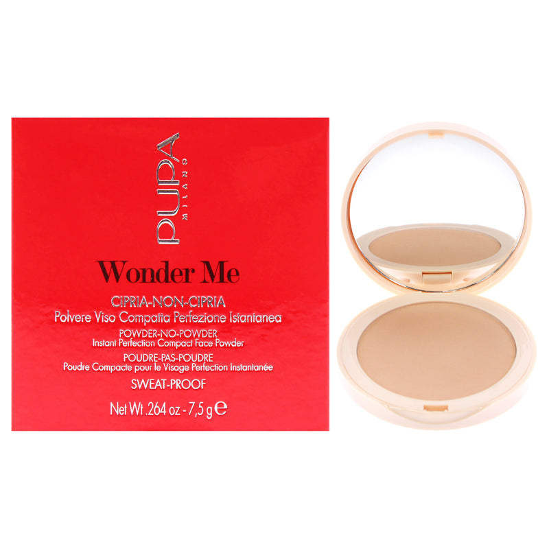 Pupa Milano Wonder Me Powder No Powder - 040 Sand by Pupa Milano for Women - 0.26 oz Powder