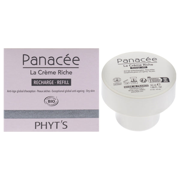 Phyts Panacea The Rich Cream Anti-Ageing - Dry Skin by Phyts for Women - 1.69 oz Cream (Refill)