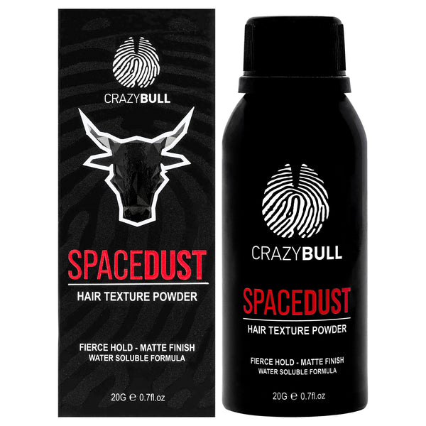 Crazy Bull Hair SpaceDust Hair Texture Powder by Crazy Bull Hair for Men - 0.7 oz Powder