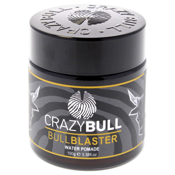 Crazy Bull Hair Bull Blaster - Water Pomade by Crazy Bull Hair for Men - 3.38 oz Pomade