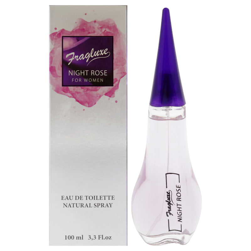Fragluxe Night Rose by Fragluxe for Women - 3.3 oz EDT Spray
