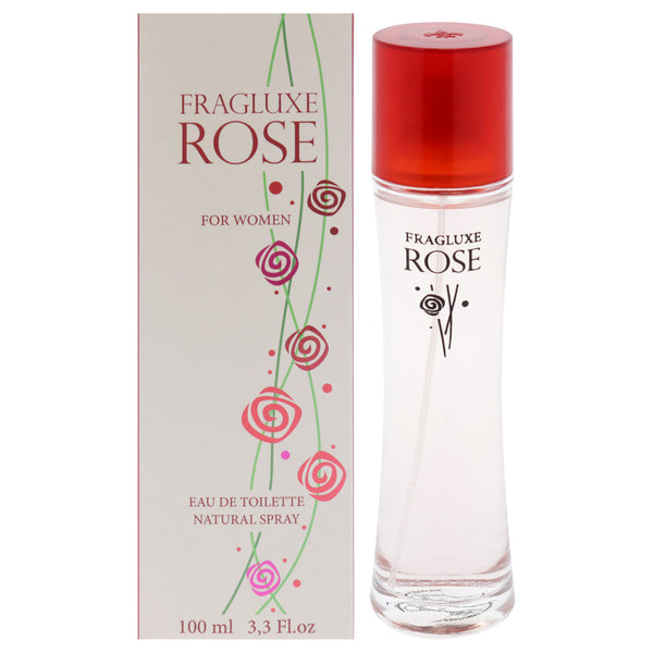Fragluxe Rose by Fragluxe for Women - 3.3 oz EDT Spray