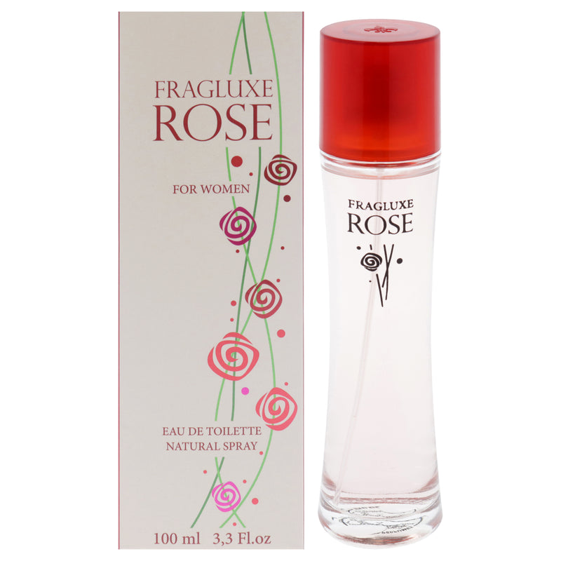 Fragluxe Rose by Fragluxe for Women - 3.3 oz EDT Spray