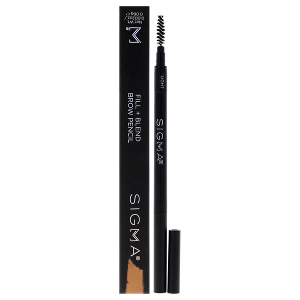 SIGMA Fill Plus Blend Brow Pencil - Light by SIGMA for Women - 0.002 oz Eyebrow Pencil