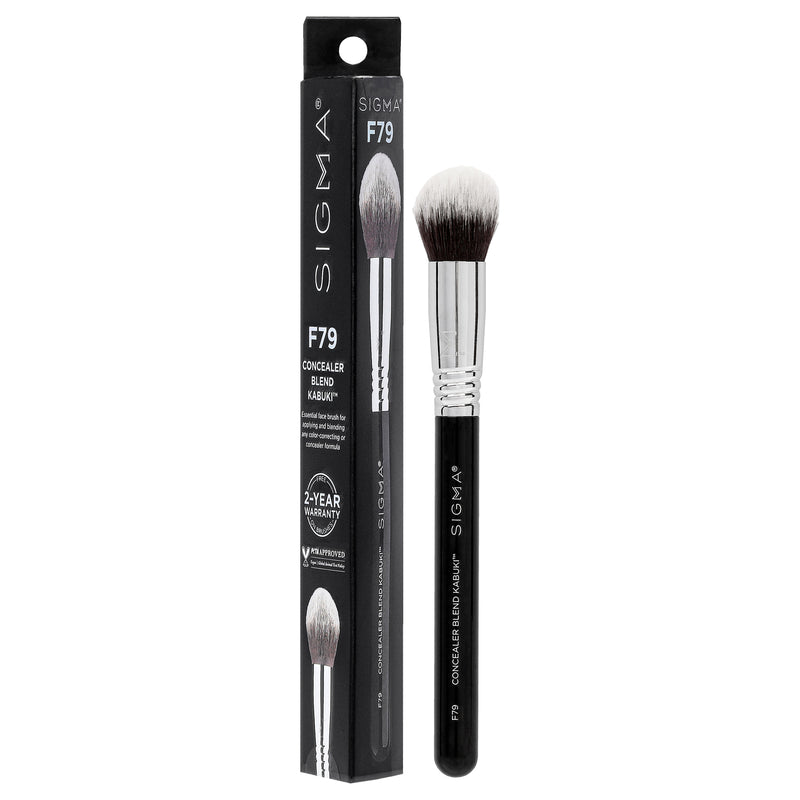 SIGMA Concealer Blend Kabuki Brush - F79 by SIGMA for Women - 1 Pc Brush