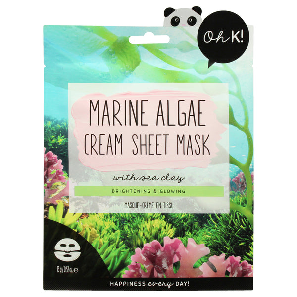 Oh K! Cream Sheet Mask - Marine Algae by Oh K! for Unisex - 1 Pc Mask