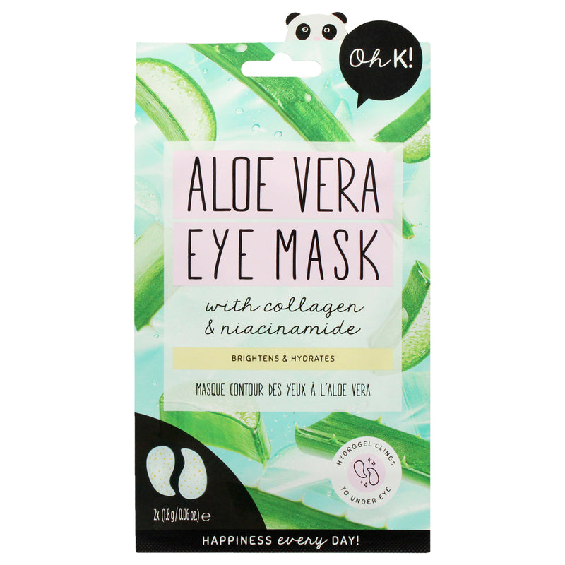 Oh K! Eye Mask - Aloe Vera by Oh K! for Unisex - 1 Pair Mask