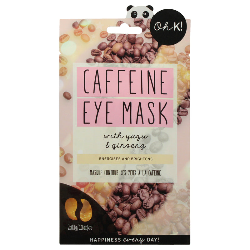 Oh K! Eye Mask - Caffeine by Oh K! for Unisex - 1 Pair Mask