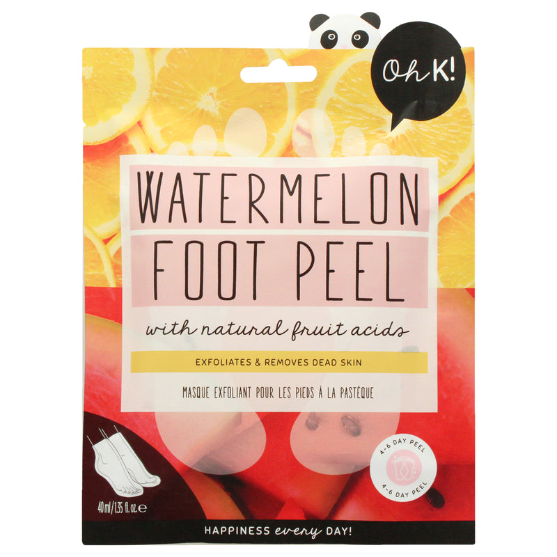 Oh K! Foot Peel Mask - Watermelon by Oh K! for Unisex - 1 Pair Mask