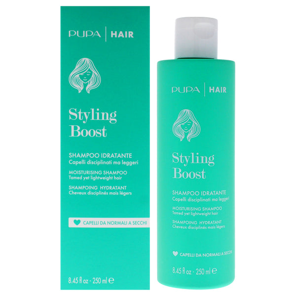 Pupa Milano Styling Boost Moisturising Shampoo by Pupa Milano for Women - 8.45 oz Shampoo