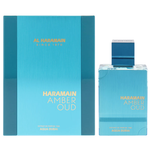 Al Haramain Amber Oud - Aqua Dubai Edition by Al Haramain for Unisex - 2.53 oz Extrait De Parfum Spray