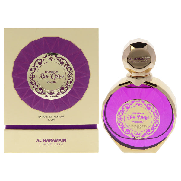 Al Haramain Bon Cherie Violette by Al Haramain for Women - 3.33 oz Extrait De Parfum Spray