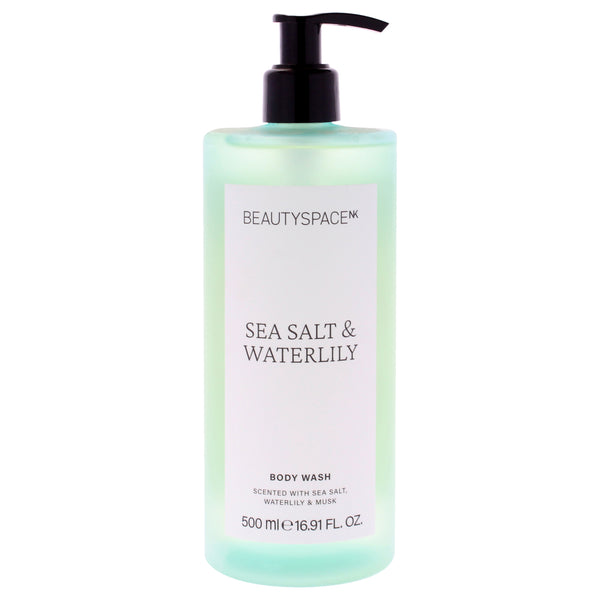 BeautySpace Beauty Space Body Wash - Sea Salt and Waterlily by BeautySpace for Unisex - 16.91 oz Body Wash