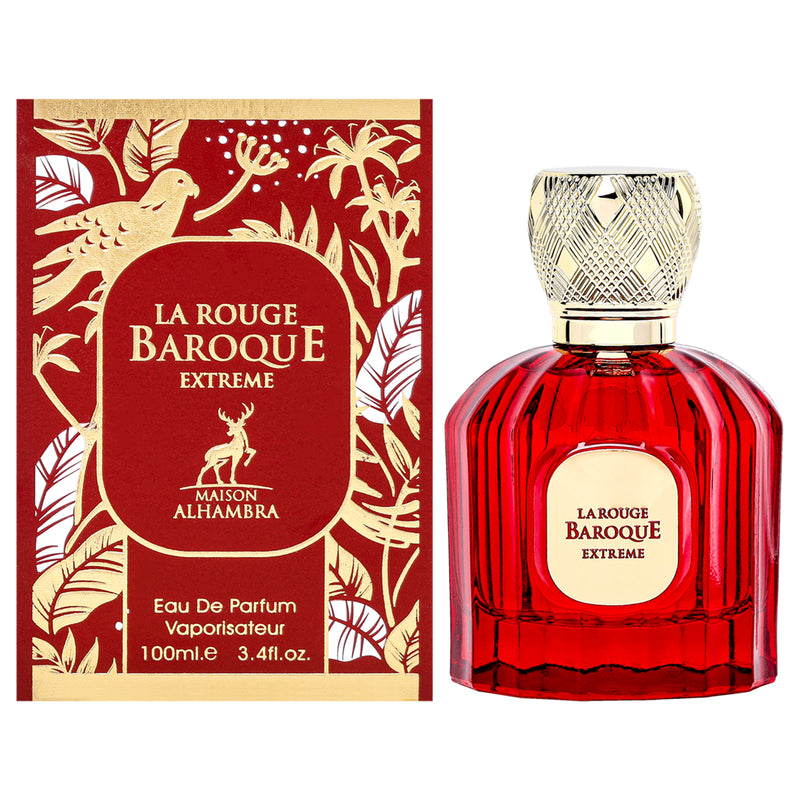 Maison Alhambra La Rouge Baroque Extreme by Maison Alhambra for Unisex - 3.4 oz EDP Spray