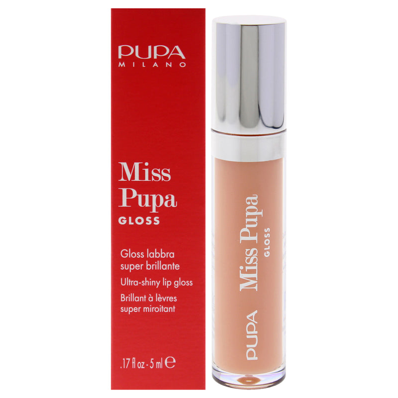 Pupa Milano Miss Pupa Gloss Ultra-Shine Lip Gloss - 400 Ballerina by Pupa Milano for Women - 0.17 oz Lip Gloss