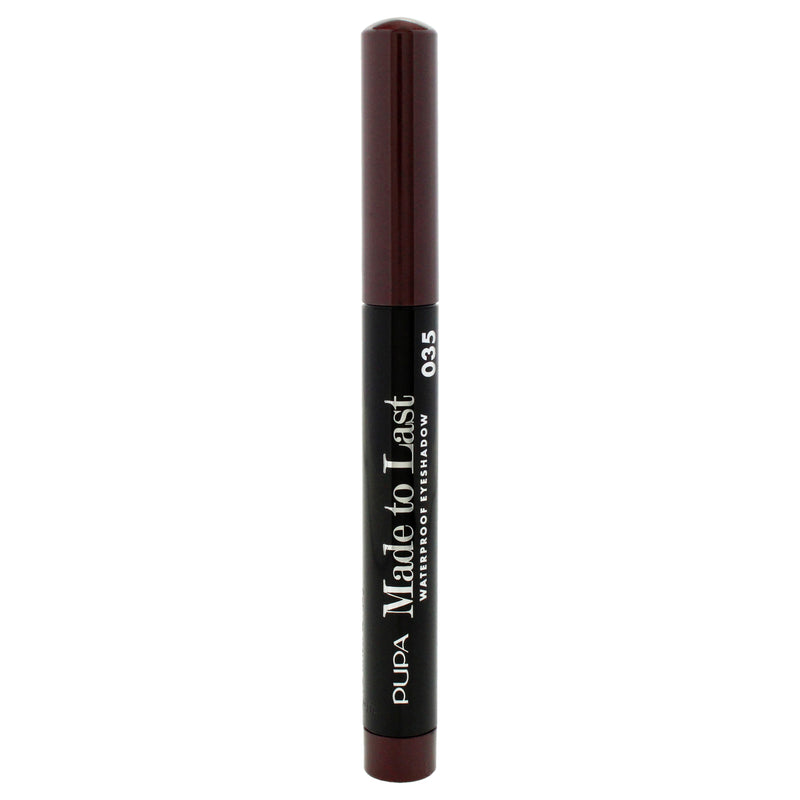 Pupa Milano Made To Last Waterproof  Eyeshadow - 035 Plum by Pupa Milano for Women - 0.049 oz Eye Shadow