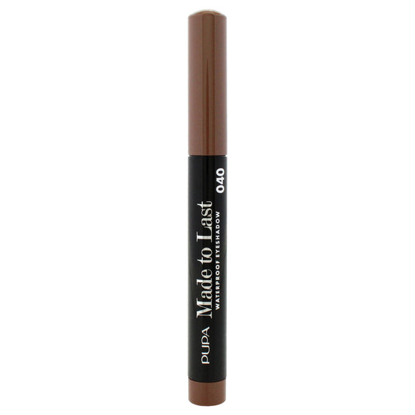 Pupa Milano Made To Last Waterproof  Eyeshadow - 040 Medium Taupe by Pupa Milano for Women - 0.049 oz Eye Shadow