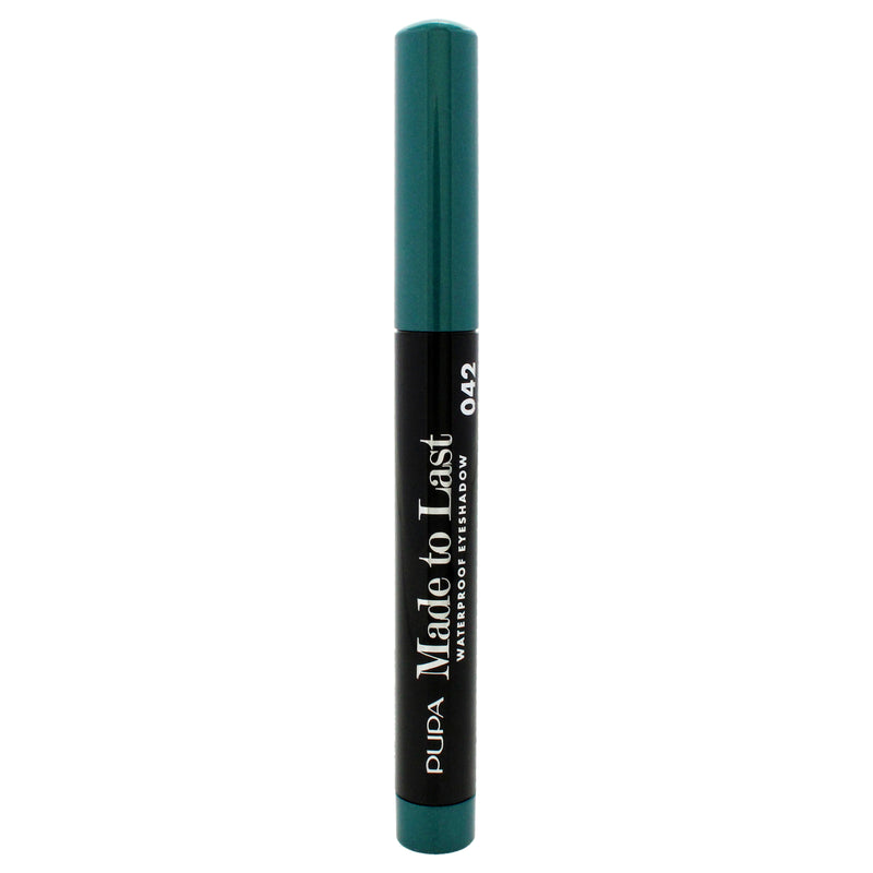 Pupa Milano Made To Last Waterproof  Eyeshadow - 042 Vibrant Green by Pupa Milano for Women - 0.049 oz Eye Shadow