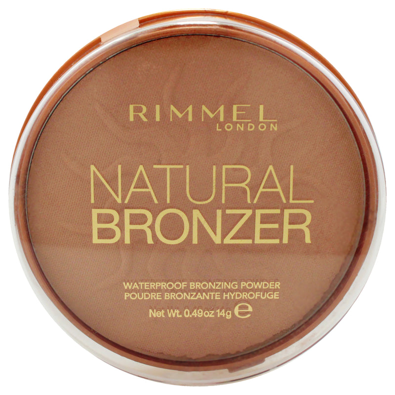 Rimmel London Natural Bronzer Waterproof Powder - 022 Sun Bronze by Rimmel London for Women - 0.49 oz Bronzer