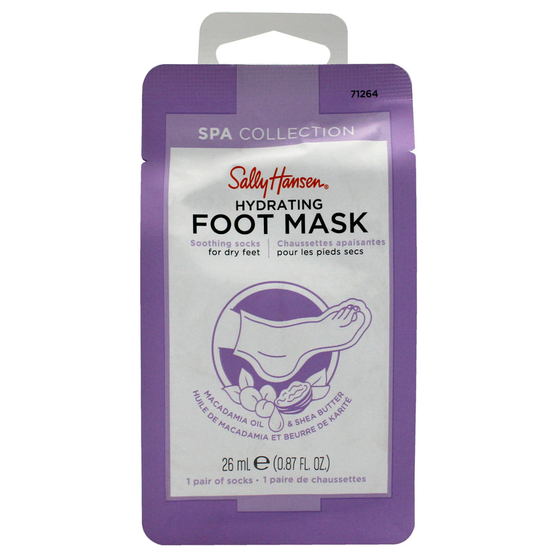 Sally Hansen Spa Collection Hydrating Foot Mask by Sally Hansen for Women - 2 Pc Mask