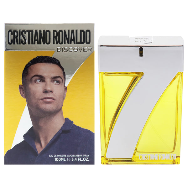 Cristiano Ronaldo CR7 Discover by Cristiano Ronaldo for Men - 3.4 oz EDT Spray
