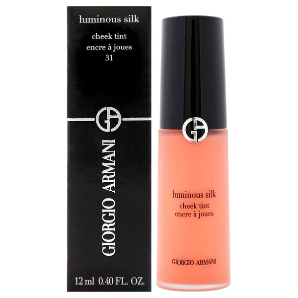 Giorgio Armani Luminous Silk Cheek Tint - 31 Vivid Coral by Giorgio Armani for Women - 0.4 oz Blush
