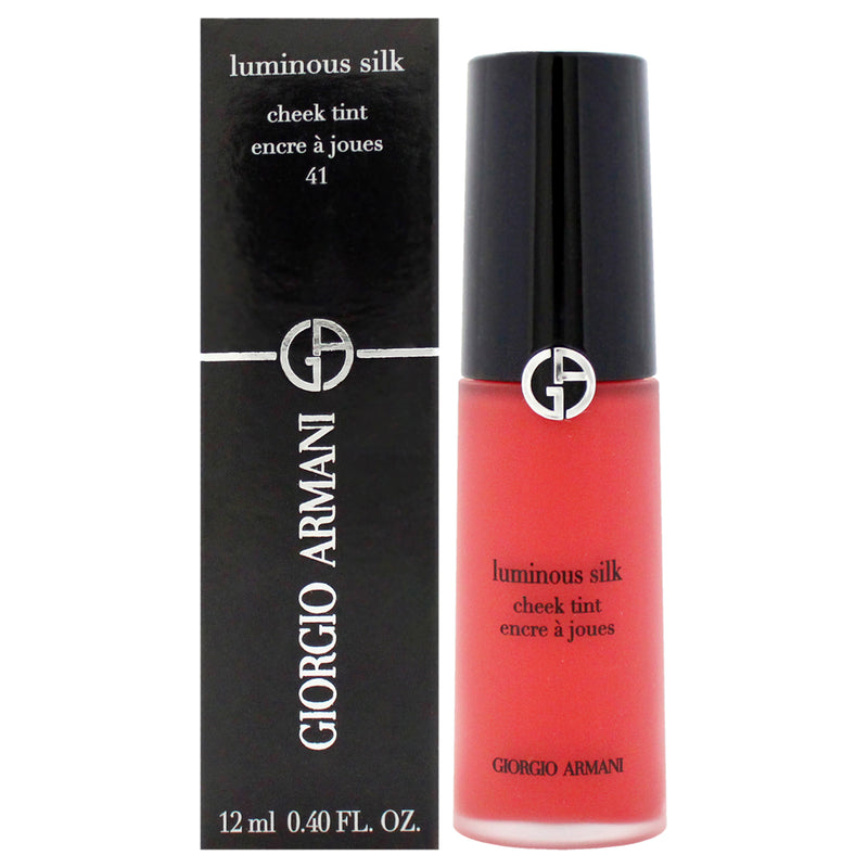 Giorgio Armani Luminous Silk Cheek Tint - 41 Flaming Red by Giorgio Armani for Women - 0.4 oz Blush