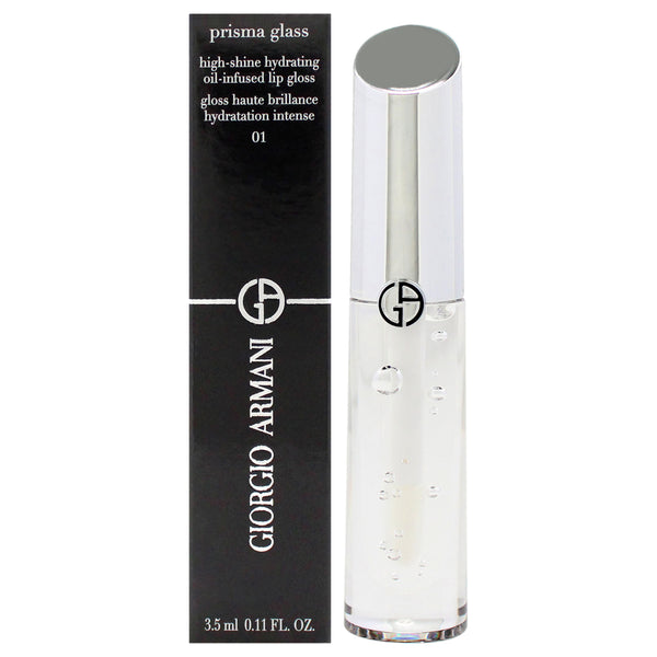 Giorgio Armani Prisma Glass Lip Gloss - 01 Clear Shine by Giorgio Armani for Women - 0.11 oz Lip Gloss