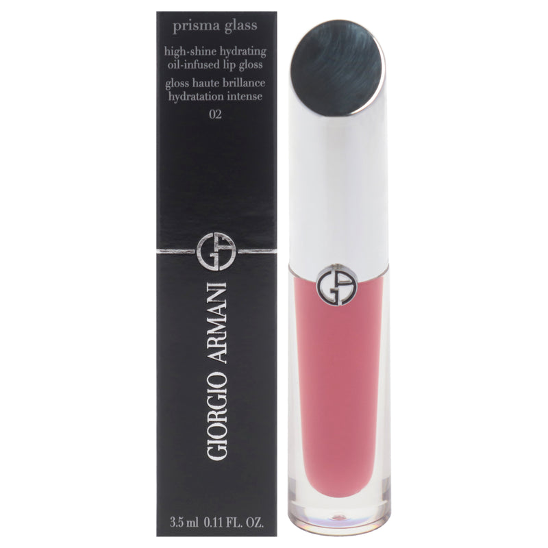 Giorgio Armani Prisma Glass Lip Gloss - 02 Candy Halo by Giorgio Armani for Women - 0.11 oz Lip Gloss