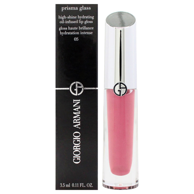 Giorgio Armani Prisma Glass Lip Gloss - 05 Berry Beam by Giorgio Armani for Women - 0.11 oz Lip Gloss