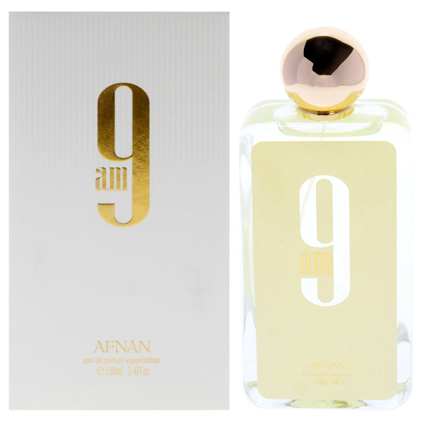 Afnan 9 AM by Afnan for Unisex - 3.4 oz EDP Spray