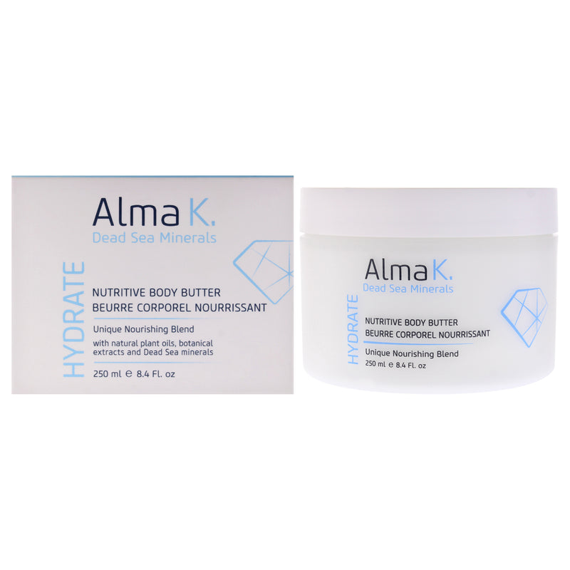 Alma K Nutritive Body Butter by Alma K for Women - 8.4 oz Body Butter