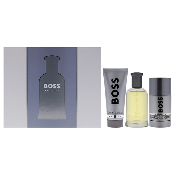 Hugo Boss Boss No. 6 by Hugo Boss for Men - 3 Pc Gift Set 3.3oz EDT Spray, 3.3oz Shower Gel, 2.4oz Deodorant Stick