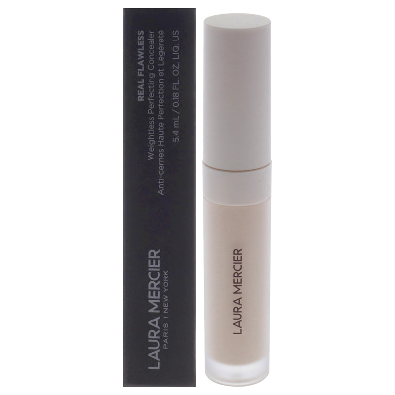 Laura Mercier Real Flawless Weightless Perfecting Concealer - 0W1 Very Fair with Warm Undertones by Laura Mercier for Women - 0.18 oz Concealer