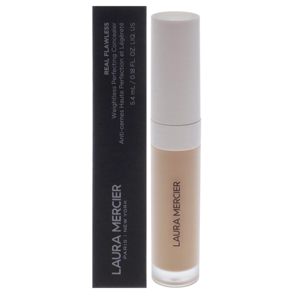 Laura Mercier Real Flawless Weightless Perfecting Concealer - 3W1 Ligh to Medium with Warm Undertones by Laura Mercier for Women - 0.18 oz Concealer