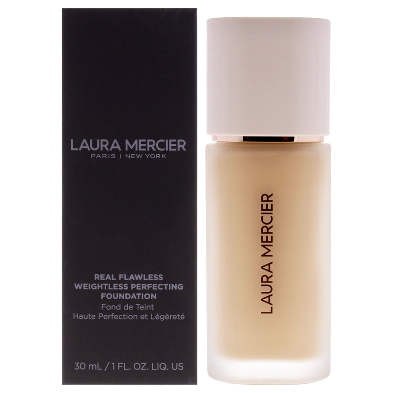Laura Mercier Real Flawless Weightless Perfecting Foundation - 2N1 Cashew by Laura Mercier for Women - 1 oz Foundation