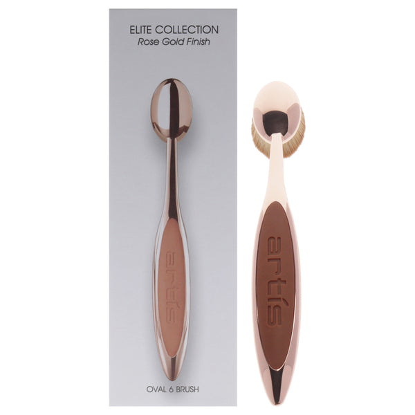 Artis Elite Collection Oval Brush 6 - Rose Gold by Artis for Women - 1 Pc Brush