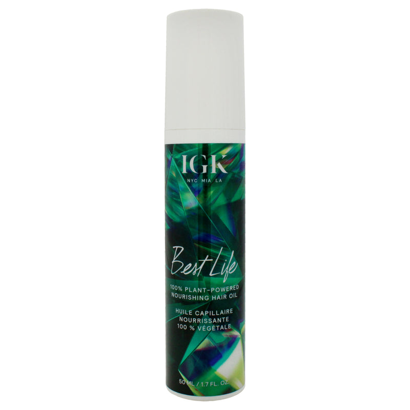 IGK Best Life Nourishing Hair Oil by IGK for Unisex - 1.7 oz Oil