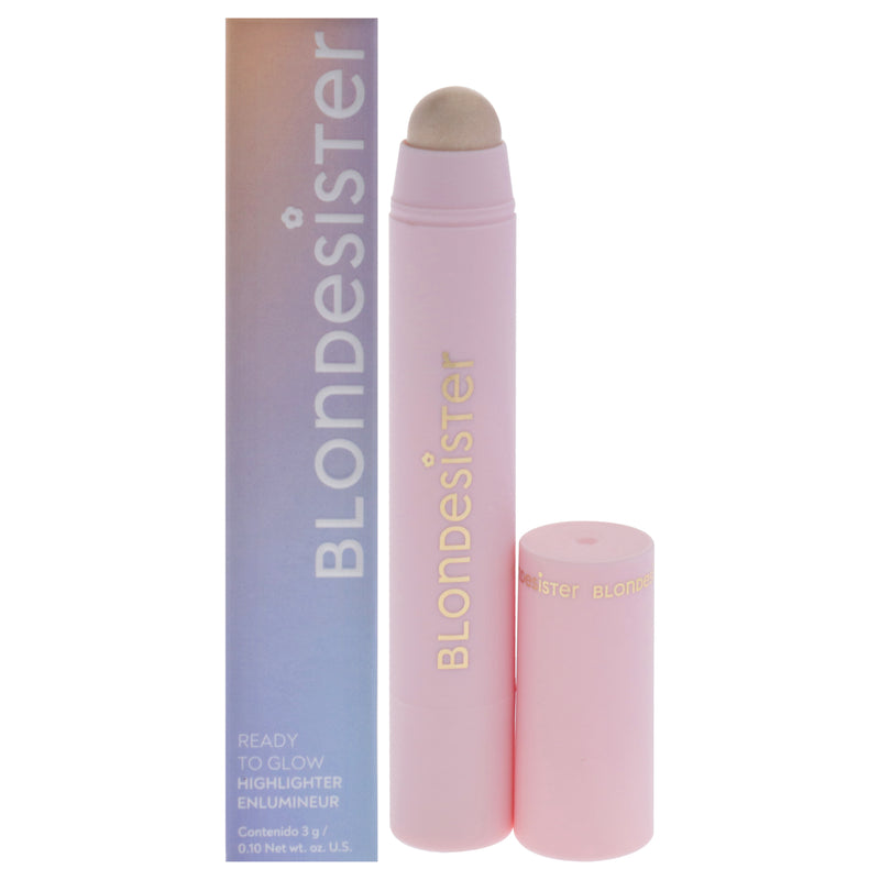 Blondesister Ready To Glow Highlighter - Crystal Mood by Blondesister for Women - 0.10 oz Highlighter