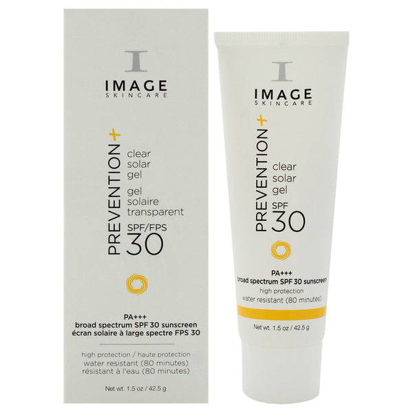 Image Prevention Plus Clear Solar Gel SPF 30 PA Plus by Image for Unisex - 1.5 oz Sunscreen