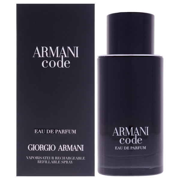 Armani Code by Giorgio Armani for Men - 2.5 oz EDP Spray (Refillable)